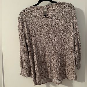 Adrianna Papell Blush Dot top